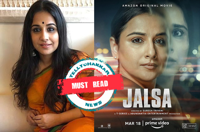 Must Read! Vidya Balan spilled beans on playing a grey character in ‘Jalsa’