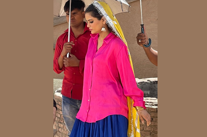  she is shooting in Chandigarh