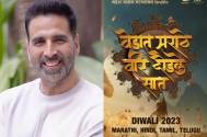 Akshay Kumar starts shooting for Marathi film Vedant Marathe Veer Daudale Saat; netizens say, “Now please don’t ruin Shivaji Mah