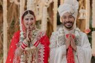 Check out the wedding pictures of Shivaleeka Oberoi and Abhishek Pathak