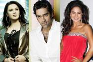 Aashka Goradia, Sandeep Sachdev and Veena Malik