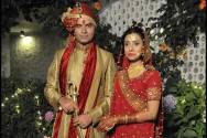 Mohit Chauhan with his wife Prarthana