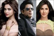 Deepika Padukone, Shah Rukh Khan and Katrina Kaif