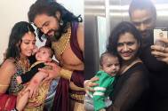 Arpit Ranka's son surprises his father on set 
