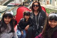 Farah Khan with kids