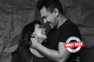 Stunning Black! Parents-to-be Aditya Narayan and wife Shweta Agarwal drop a monochrome pic from their maternity shoot