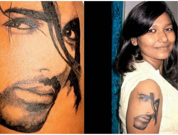 Harbhajan Singh gets Rajinikanth's tattoo on his chest - Articles