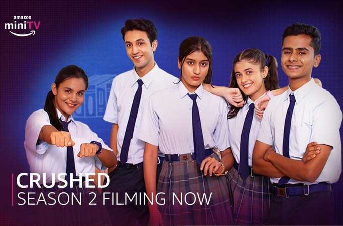 It’s love, drama and innocent romance all over again as Amazon miniTV announces Season 2 of their highly popular series ‘Crushed