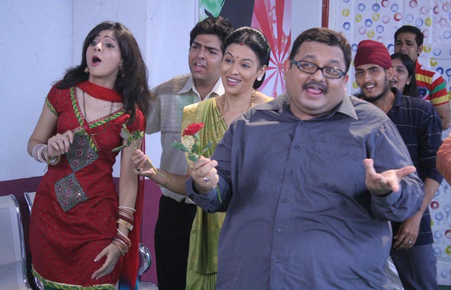 Flash mob sequence in Sony TV's Amita Ka Amit