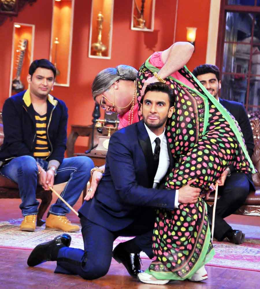 The sets of Comedy Nights with Kapil 