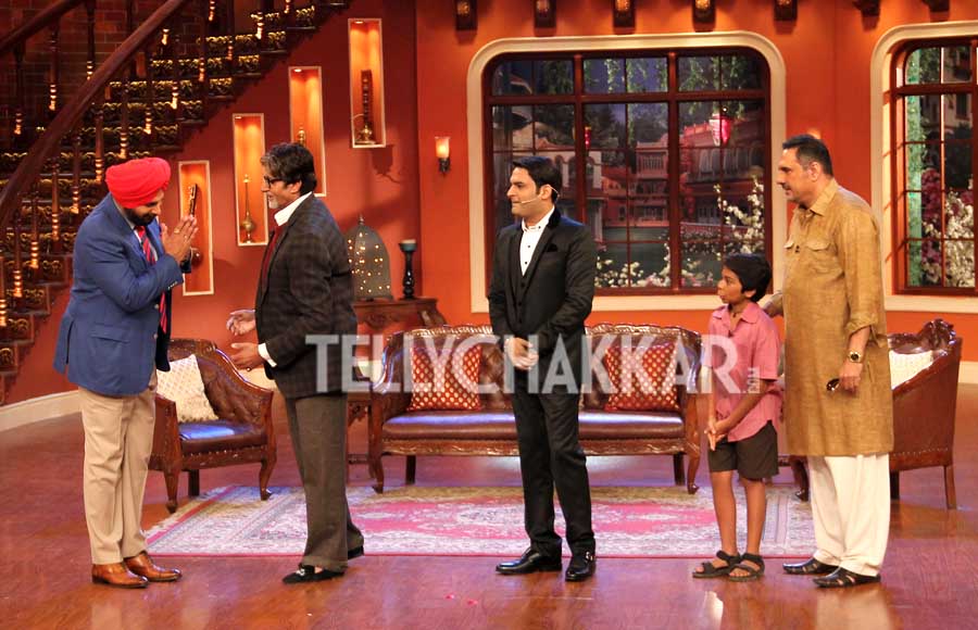 Amitabh Bachchan promotes Bhoothnath Returns on Comedy Nights with Kapil