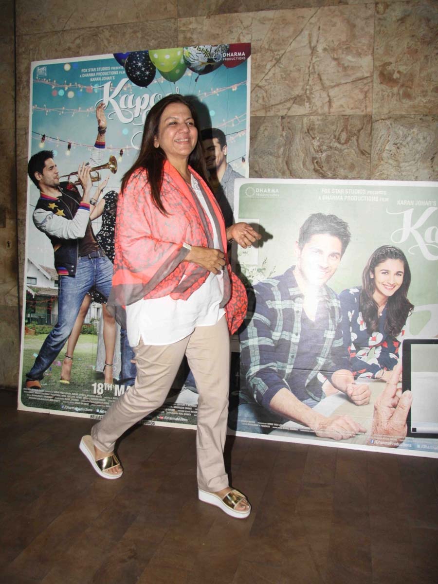 Screening of 'Kapoor and Sons'