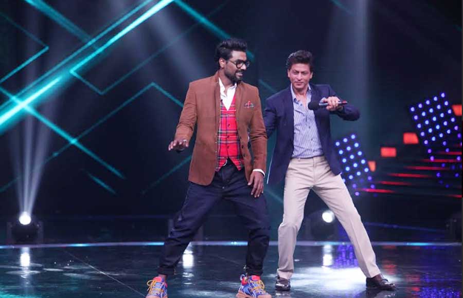 SRK and Remo's dance on the sets of Dance +