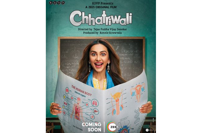 Chhatriwali movie review: Rakul Preet Singh starrer tries hard to be an entertaining film that gives an important message, but i