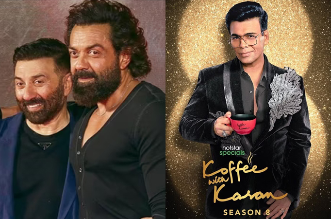 The dynamic brothers Sunny Deol and Bobby Deol come together for Koffee  With Karan season 8, only on Disney+ Hotstar