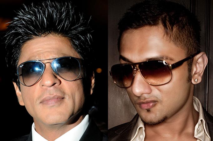 Shah Rukh Khan and Honey Singh