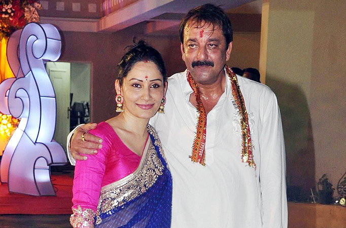 Sanjay Dutt with Maanyata