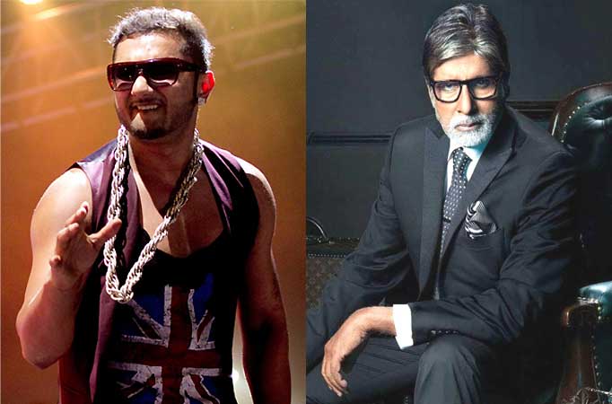 Honey Singh and Amitabh Bachchan