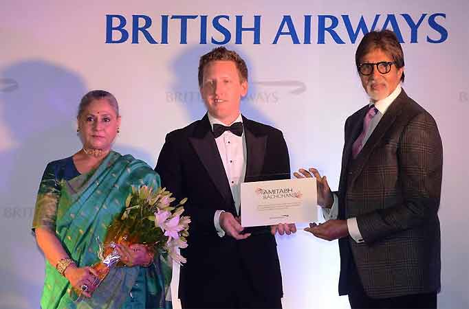 British Airways honours Amitabh Bachchan 