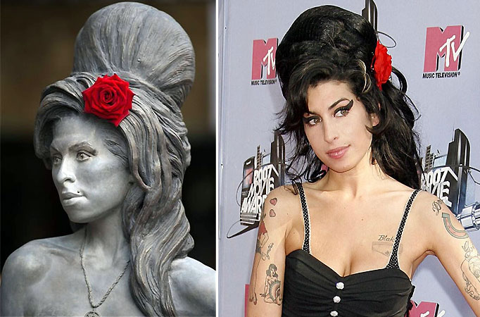 late singer Amy Winehouse