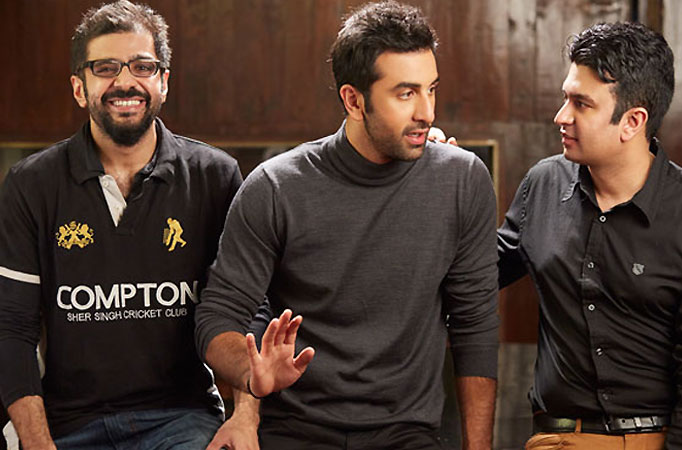 Roy's director Vikramjit Singh, Ranbir Kapoor and Bhushan Kumar