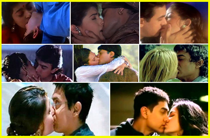  Top kissing moments of Aamir Khan