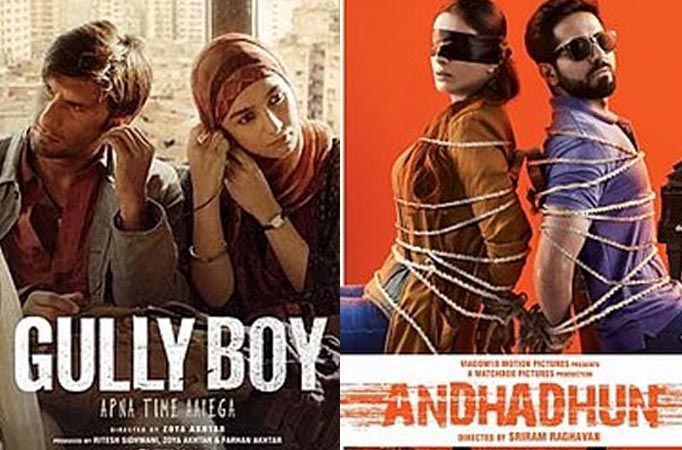 'Gully Boy', 'Andhadhun' up for honours at Melbourne