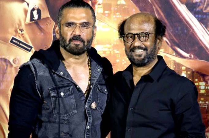 Check out what Sunil Shetty has to say when Rajnikanth was compared to Salman, Ranveer , Akshay and Ajay....