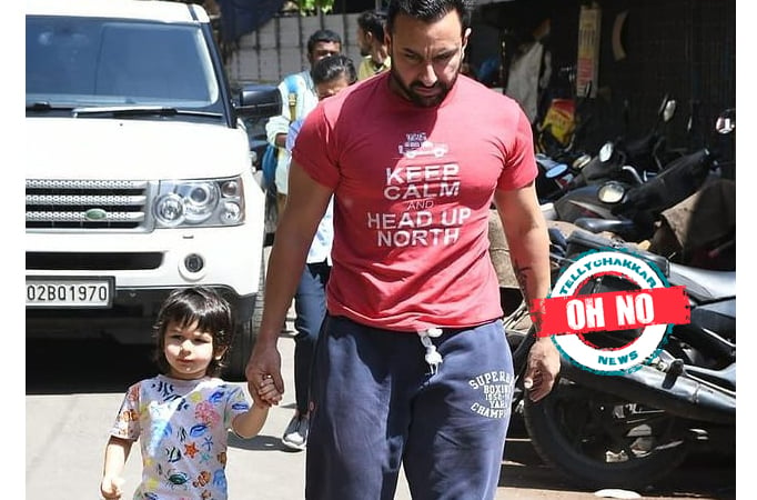 Oh No: Netizens TROLL Taimur Ali Khan for his MISBEHAVIOUR with father Saif Ali Khan in front of the paparazzi! 