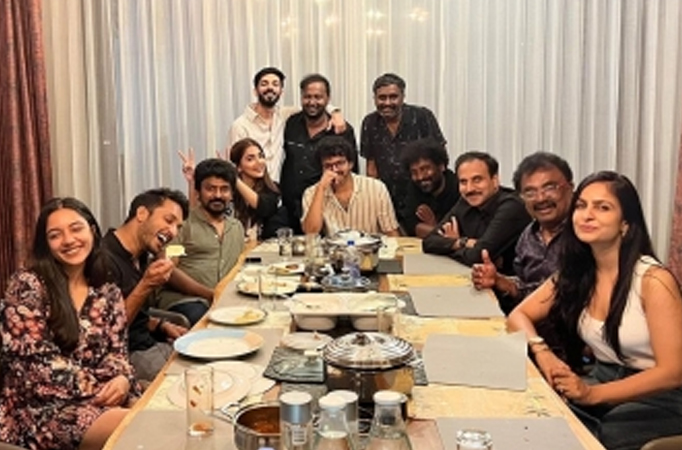 Vijay hosts a dinner for 'Beast' team, director Nelson Dilipkumar pens heartfelt note