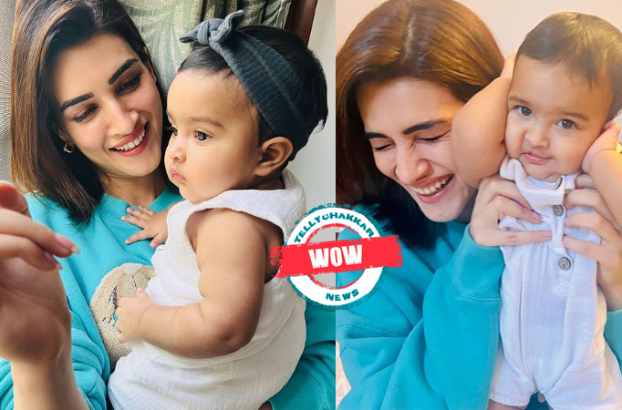 Wow! “You will be a good mother” netizens showers love for Kriti Sanon as they see these new clicks of the actress with a baby 