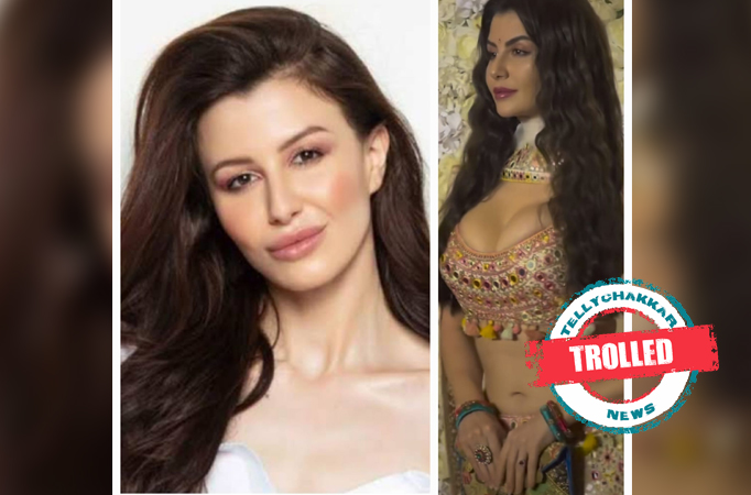 Trollé !  L’actrice Giorgia Andriani se fait brutalement troller à cause de sa tenue de Diwali dans cette vidéo, les internautes la qualifient de absolument bon marché.