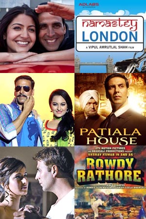 Match these Akshay Kumar movies with his co-stars.