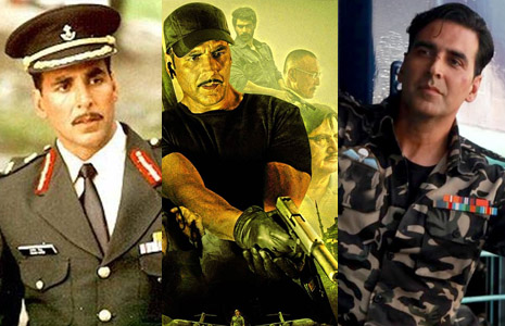 Match these Akshay Kumar movies with character names.