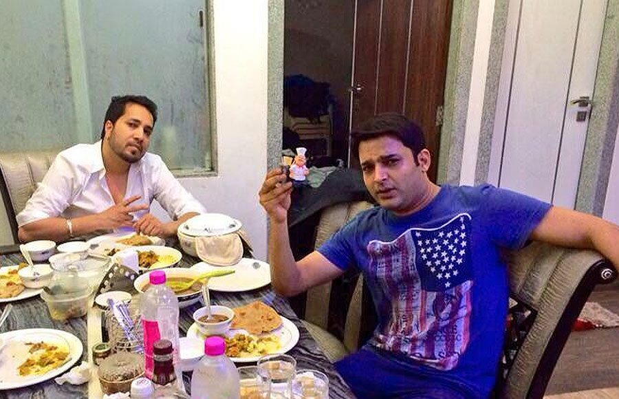 Punjabi foodies - Mika Singh and Kapil Sharma