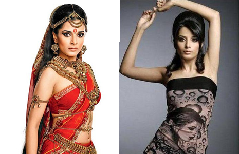 Pooja Sharma in traditional or modern look?