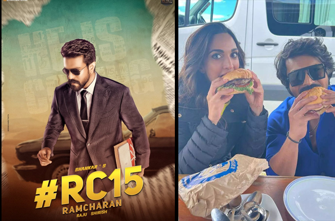 Check out these BTS pictures from the sets if Ram Charan and Kiara Advani starrer RC15 