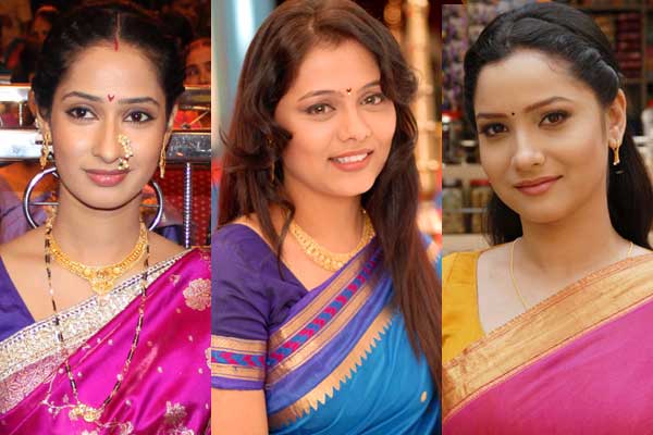 Priya Marathe, Prarthana Behere and Ankita Lokhande