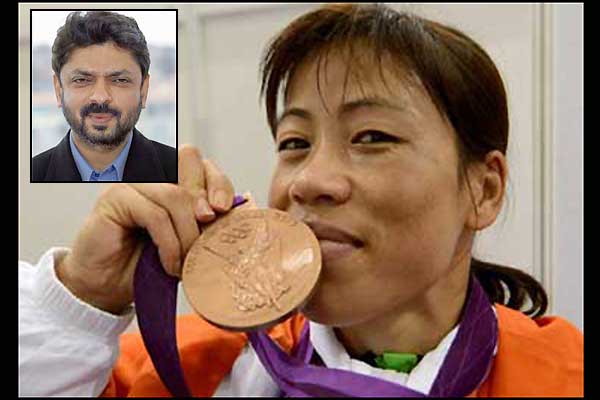 Olympic Bronze medal winner MC Mary Kom