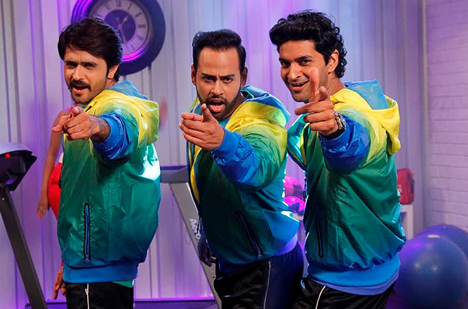 Ashish Sharma, Purab Kohli and Andy bond on Jhalak Dikhhla Jaa sets