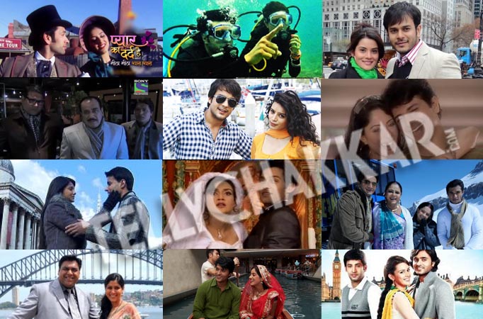 TV serials shot in foreign locations         