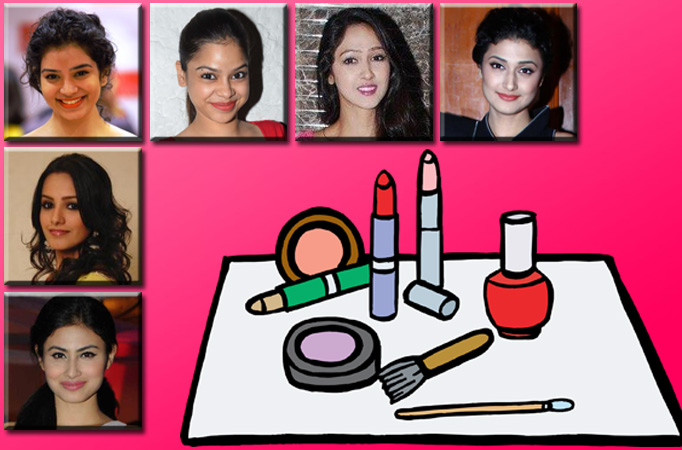 TV beauties share their make-up tips 