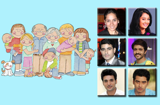 #FamilyDay: TV celebs and their 