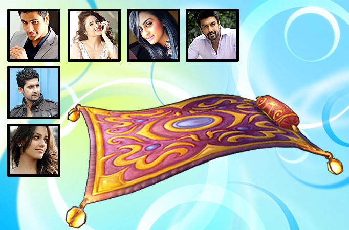 Get on the magic carpet: TV actors share their 'flying' fantasies