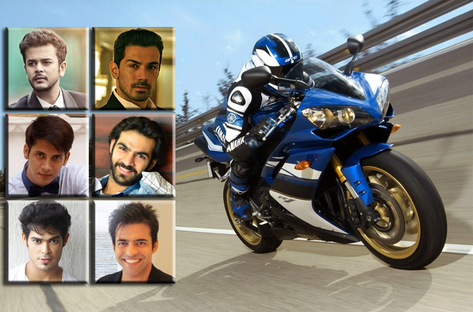 TV hunks and their dream bikes