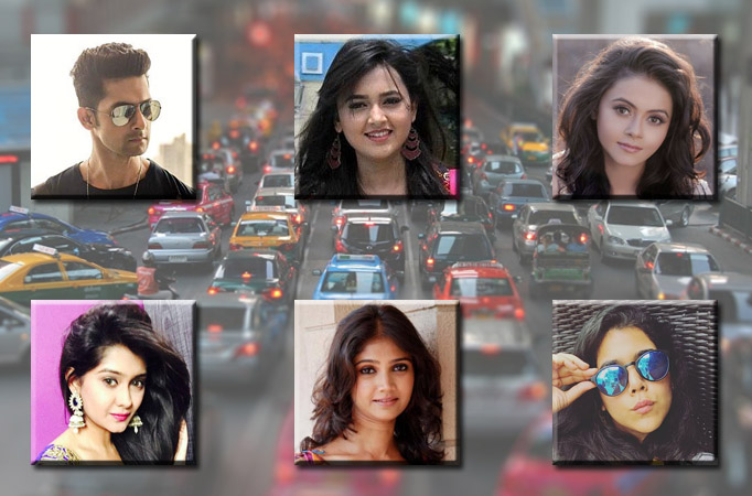 TV celebs share unique way to spend time in traffic