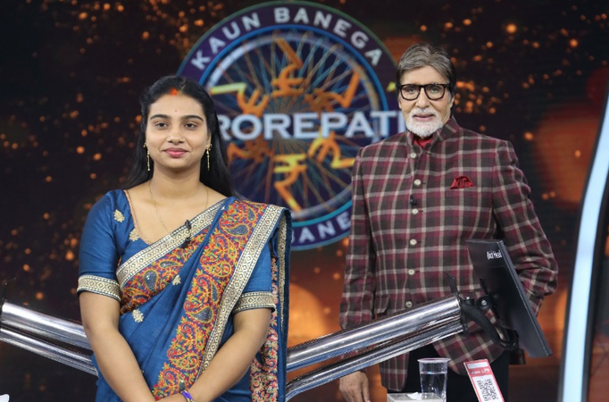“Jab tak todenge nehin tab tak chodenge nehin" Rajani Mishra from Durgapur West Bengal inspires awe in Mr Bachchan with her stor