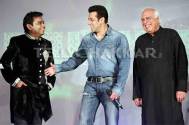 A R Rahman, Salman Khan and Union Minister Kapil Sibal 