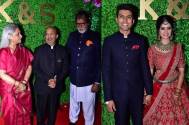 Amitabh and Jaya Bachchan grace lyricist Sameer’s daughter’s wedding 