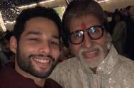 A MAJOR fan moment for Siddhant Chaturvedi as he met Amitabh Bachchan at a Diwali party!